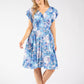 Floral Print Short Dress