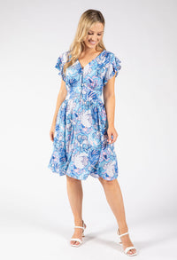 Floral Print Short Dress