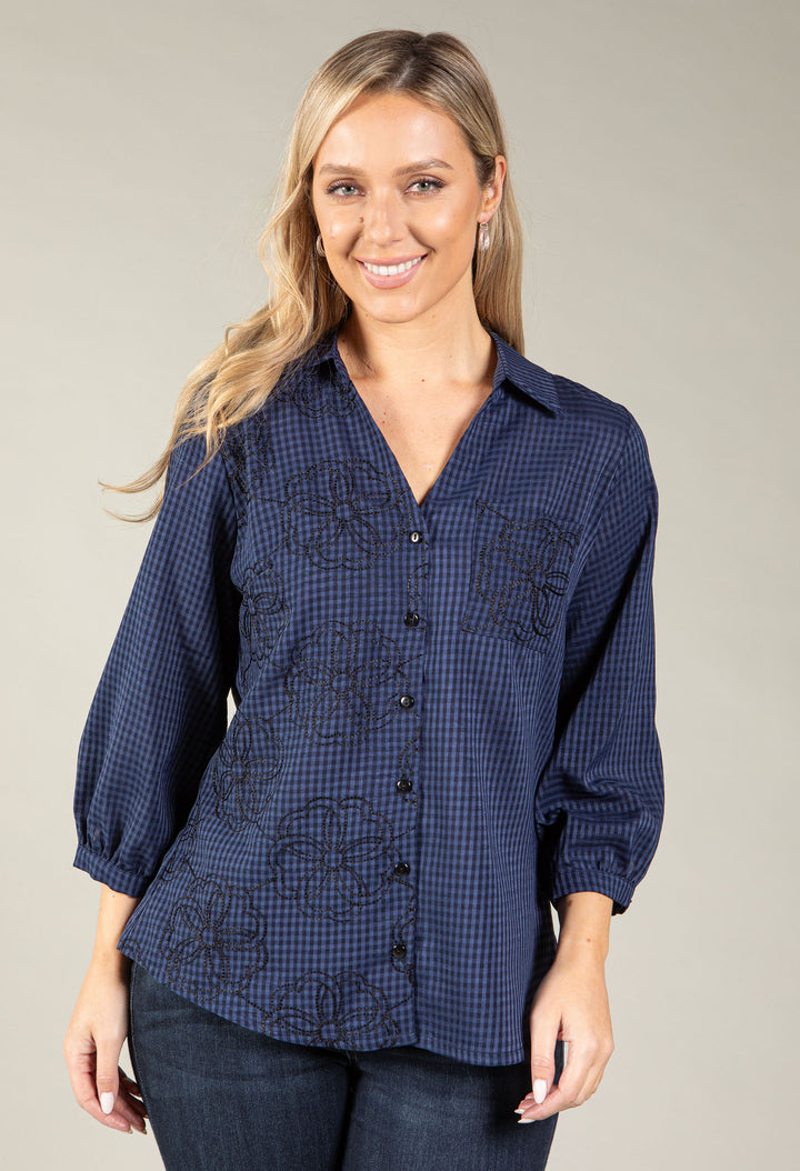 Kromix Embroidered Blouse