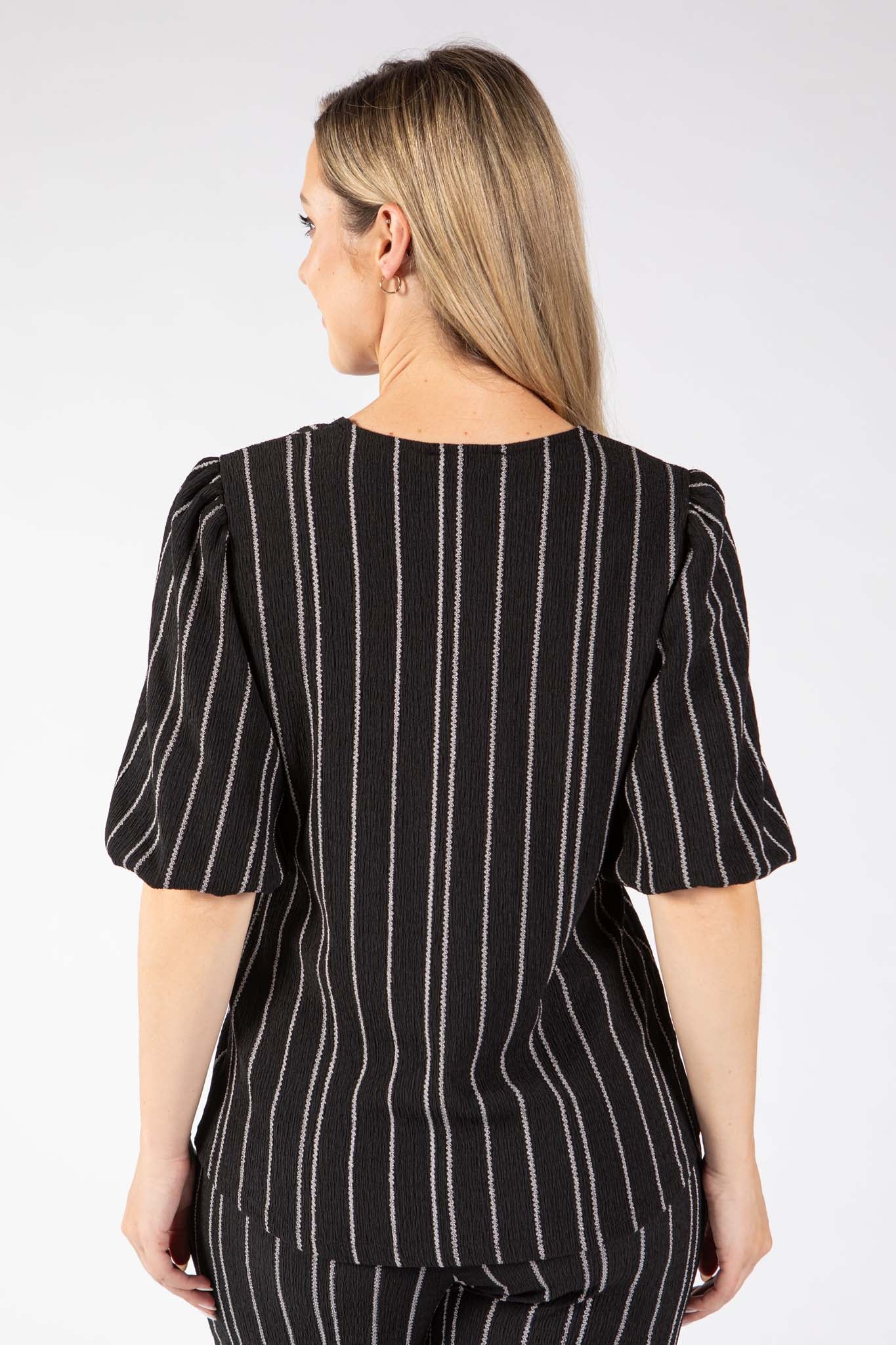 Teolia Striped Blouse