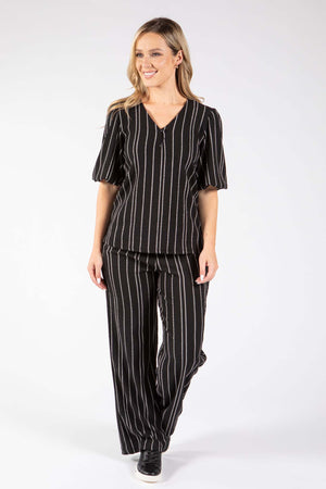 Teolia Striped Blouse