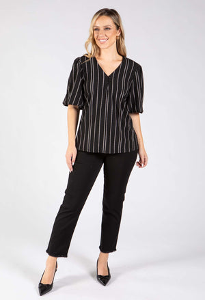 Teolia Striped Blouse