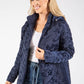 Floral Print Padded Jacket