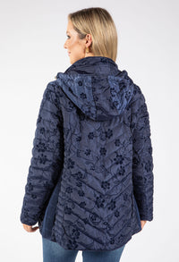 Floral Print Padded Jacket
