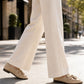 tassel detail faux suede loafer
