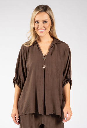Gold Button Co-Ord Set
