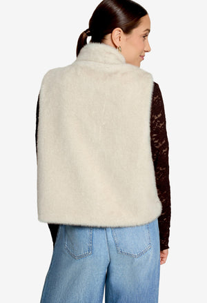 Teddy Zip-Up Gilet