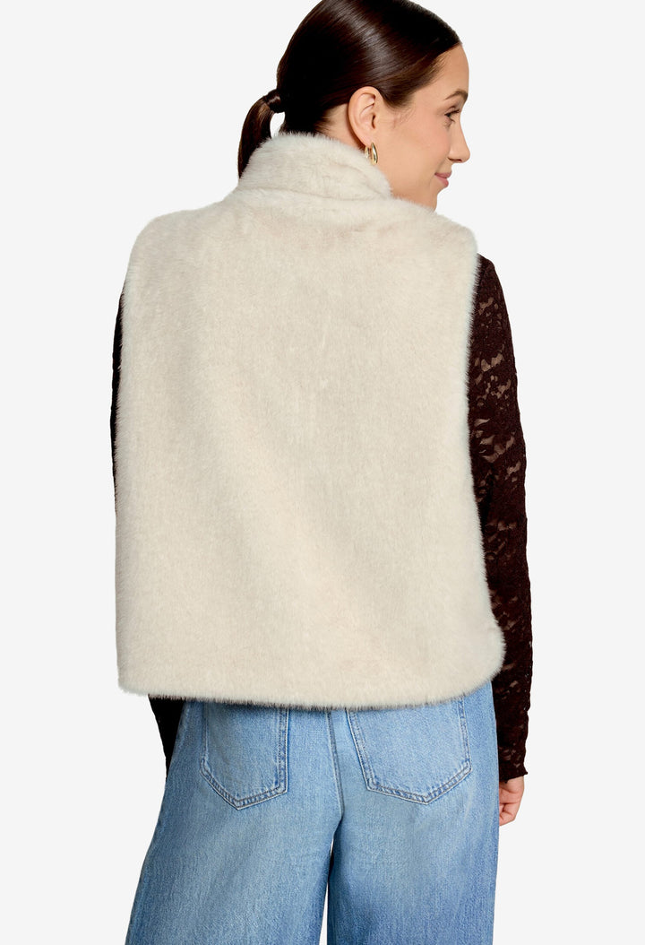 Teddy Zip-Up Gilet