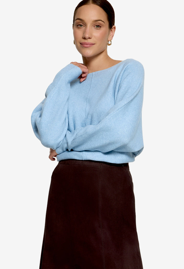 Batwing Sleeve Knit Jumper