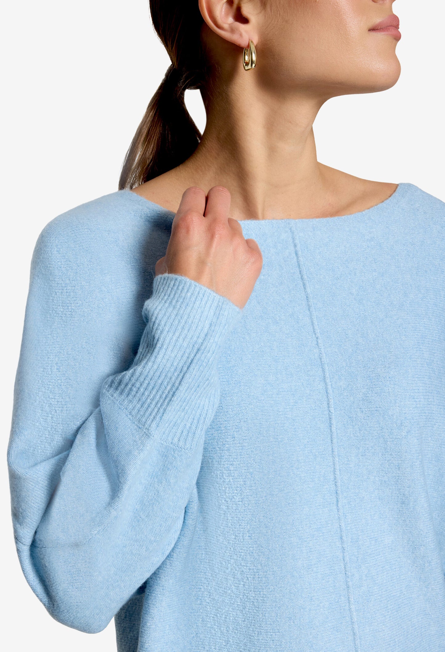 Batwing Sleeve Knit Jumper
