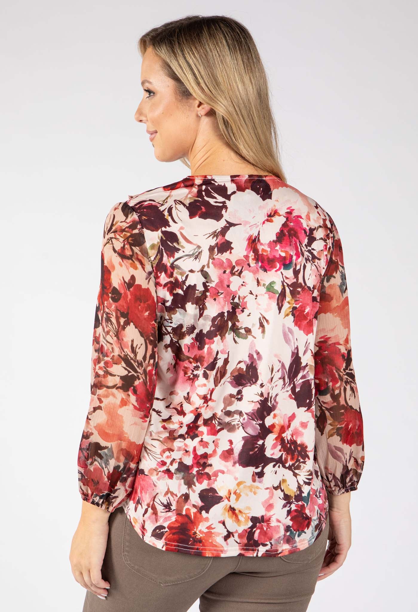 Champi Zip-Up Blouse