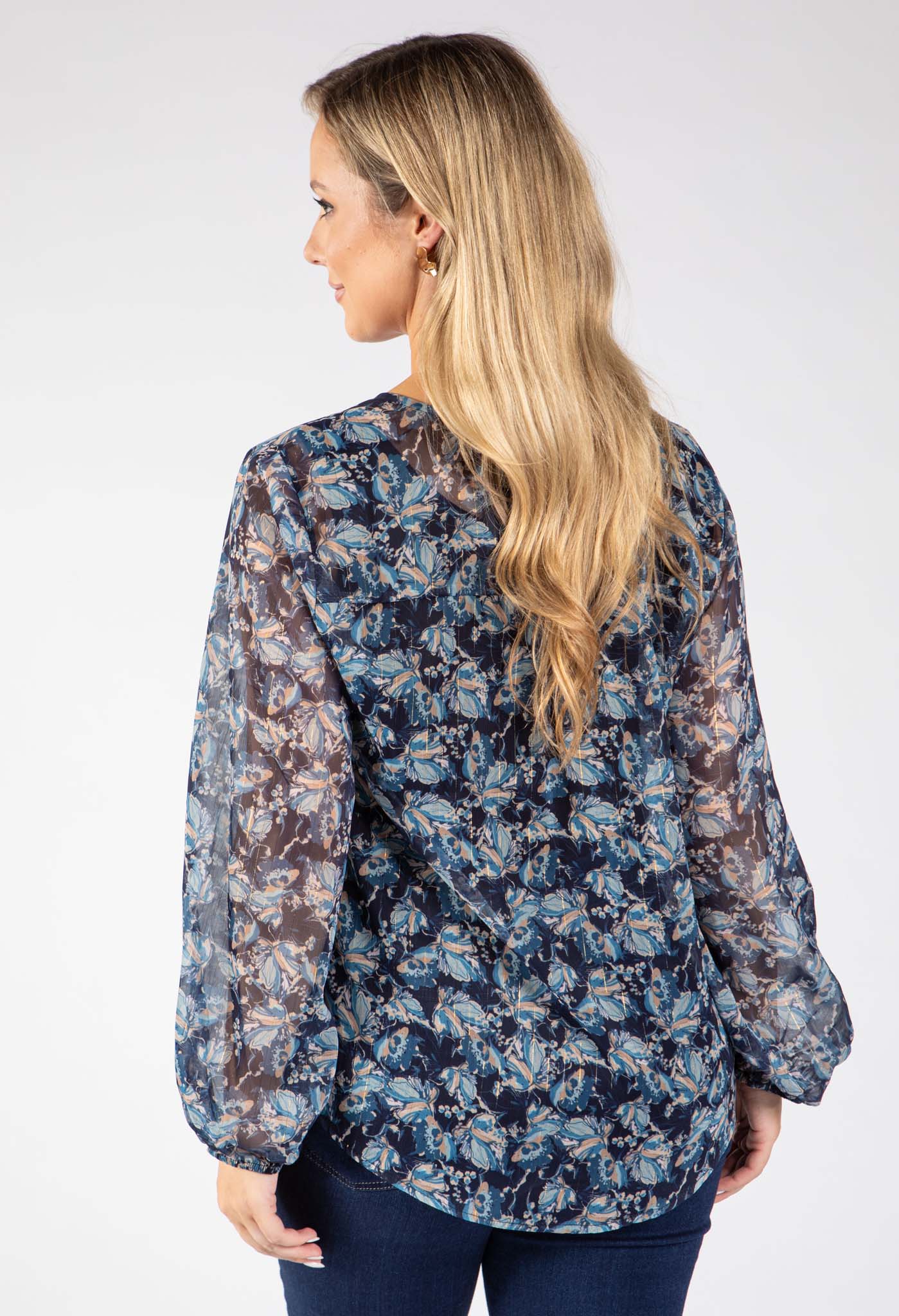 Quinoa Floral Blouse