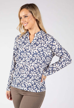 Leopard Print Blouse