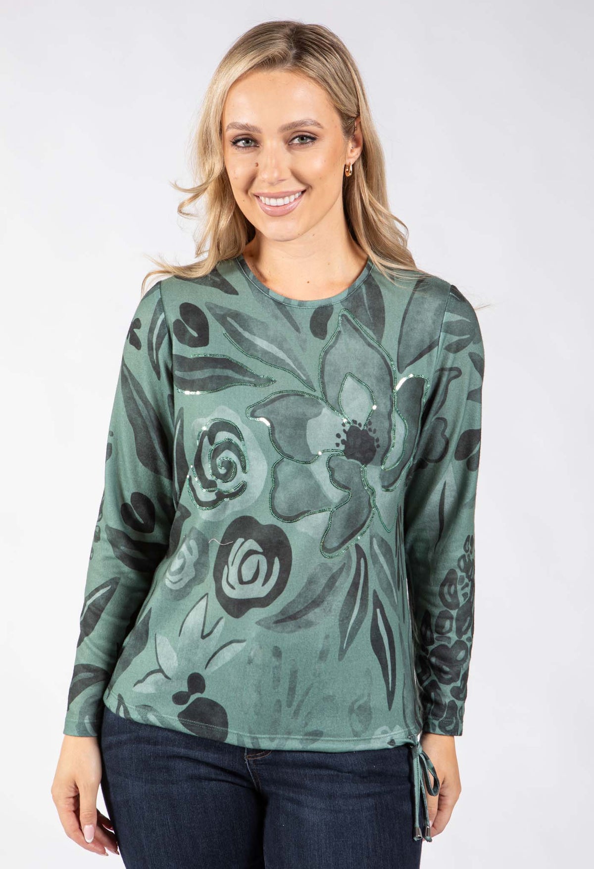 Maresa Floral Print Top