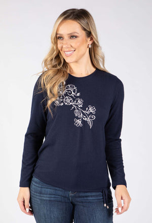 Orla Floral Knit Top