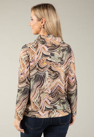 Velira Abstract Swirl Knit