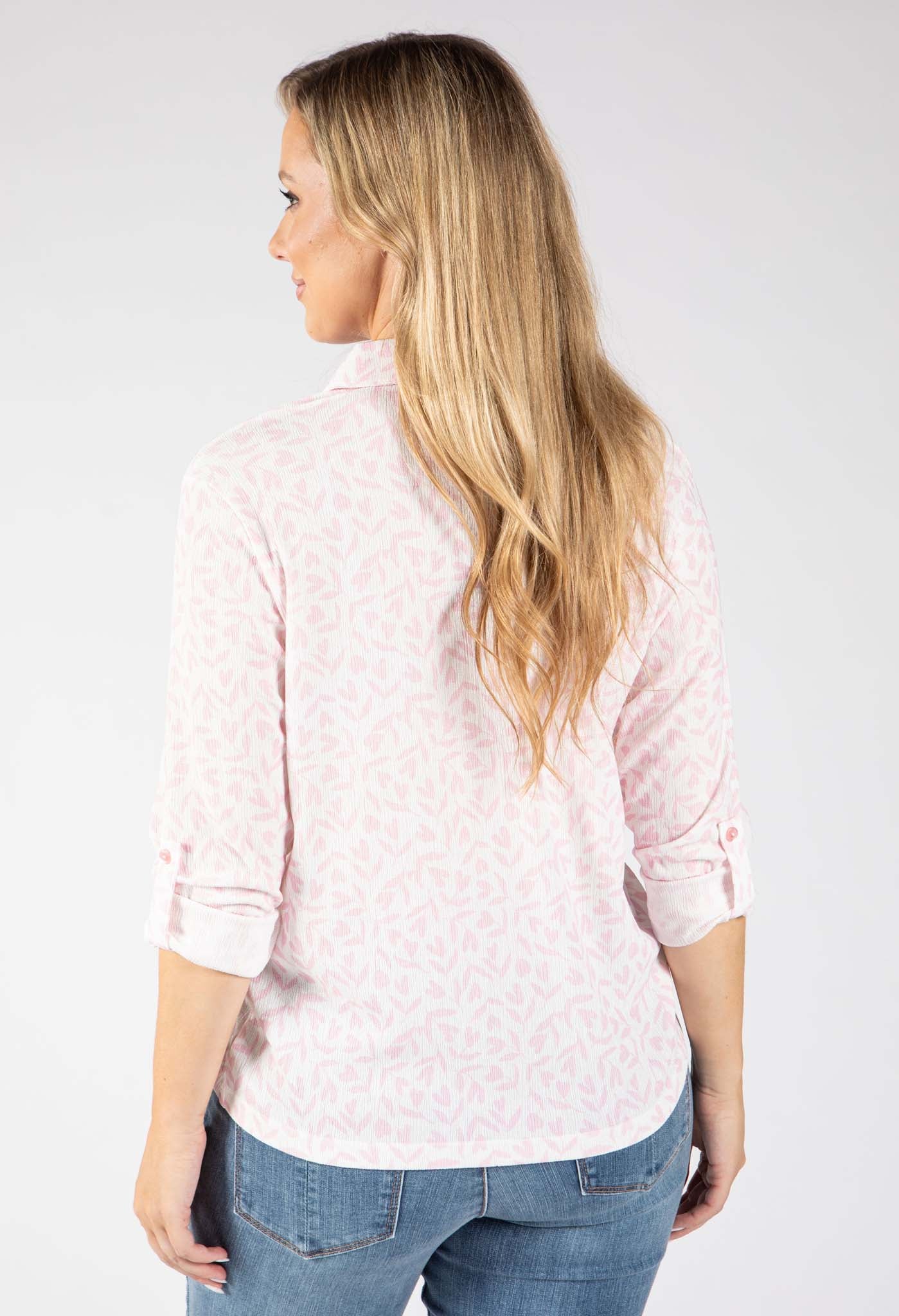Leaf Print Blouse