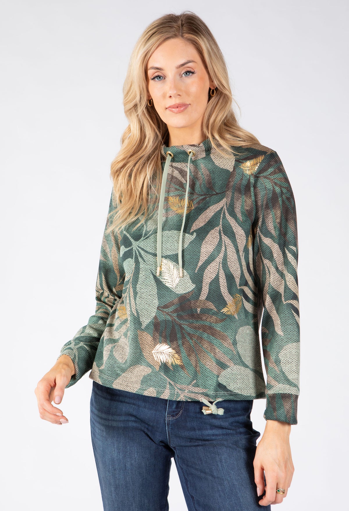 Abstract Print Top