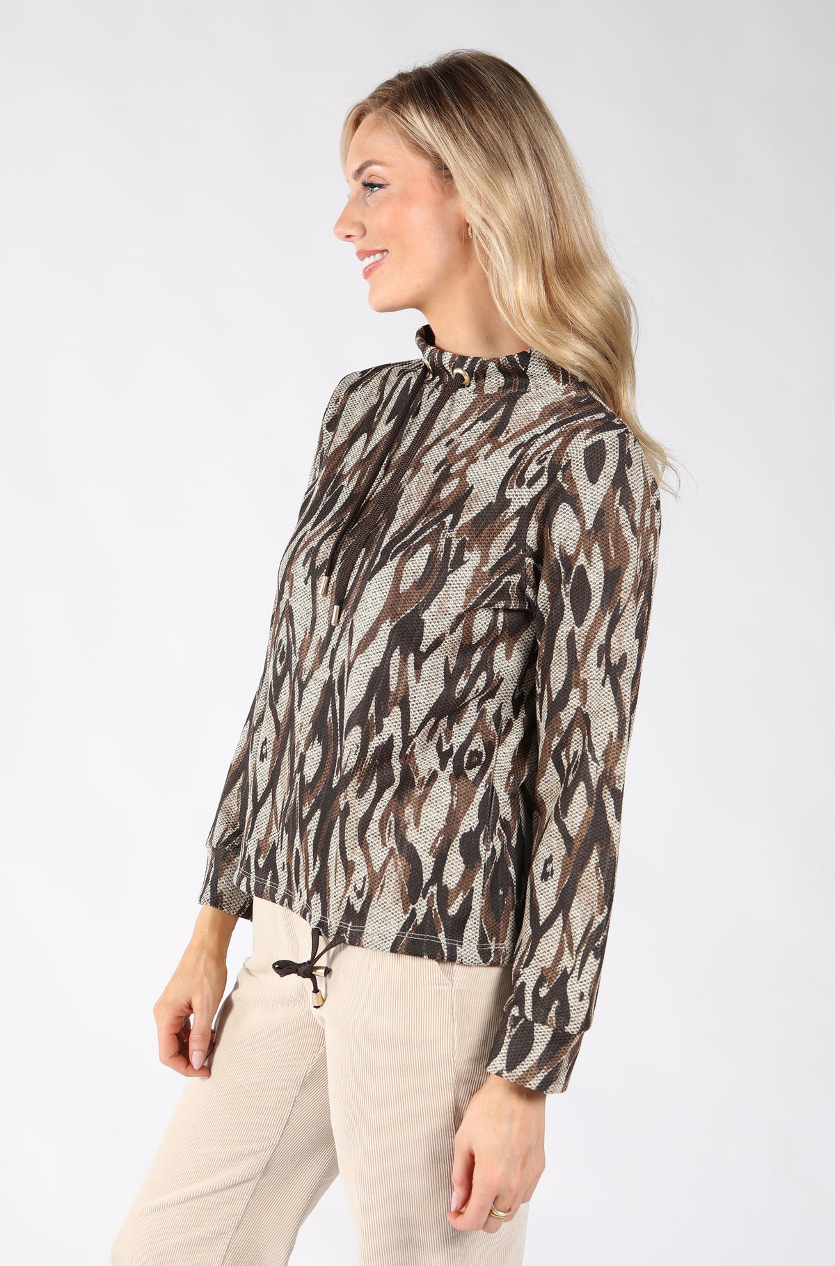 Abstract Print Top