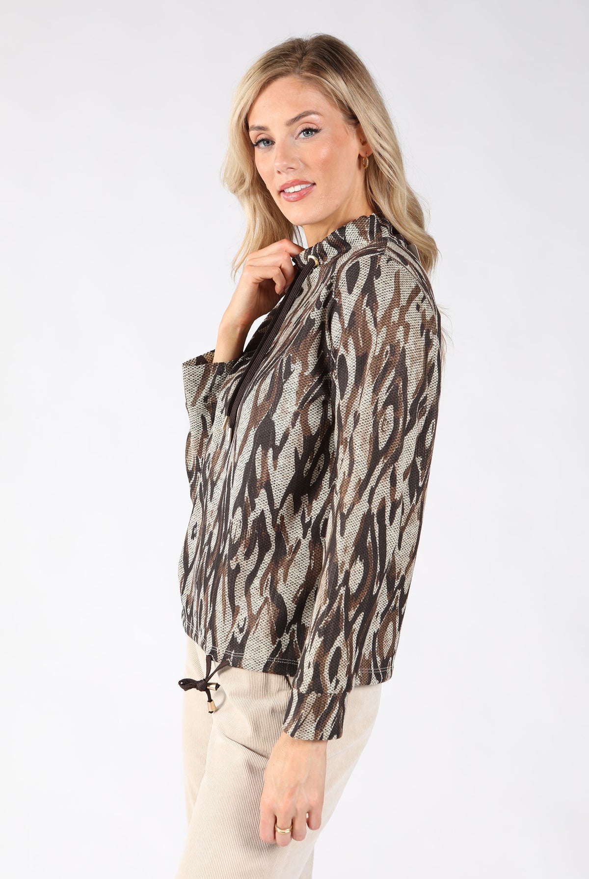 Abstract Print Top