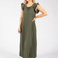 Plisse Pleated Pop Over Dress