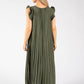 Plisse Pleated Pop Over Dress