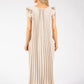 Plisse Pleated Pop Over Dress