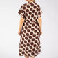 Geometric Print Shirt Dress