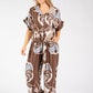 Abstract Print Trousers