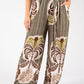 Abstract Print Trousers