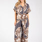 Abstract Print Trousers