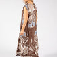 Abstract Print Summer Dress