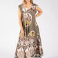 Abstract Print Summer Dress