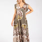 Abstract Print Summer Dress