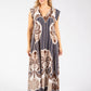 Abstract Print Summer Dress