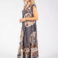 Abstract Print Summer Dress