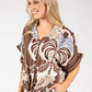 Abstract Print Blouse