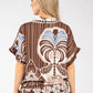 Abstract Print Blouse