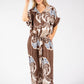 Abstract Print Blouse