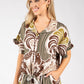 Abstract Print Blouse