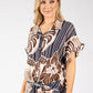 Abstract Print Blouse