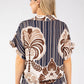 Abstract Print Blouse