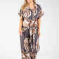 Abstract Print Blouse