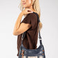 Multi Zip Crossbody Bag