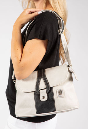 Multi Pocket Faux Leather Bag