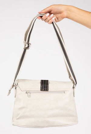Multi Pocket Faux Leather Bag