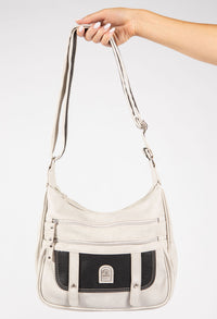 Multi Pocket Faux Leather Bag