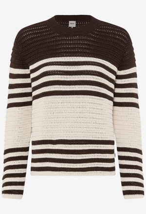 Lesley Striped Knit Jumper
