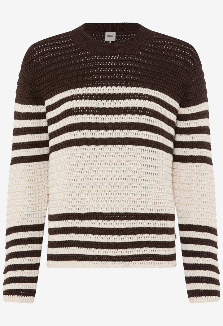 Lesley Striped Knit Jumper