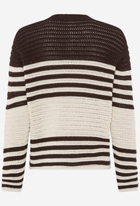 Lesley Striped Knit Jumper